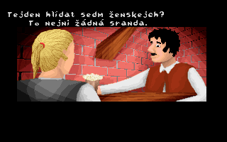 Screenshot ze staré hry 7 Dní a 7 nocí