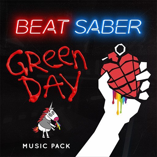 Beat Saber: Green Day Music Pack pro Oculus Quest.