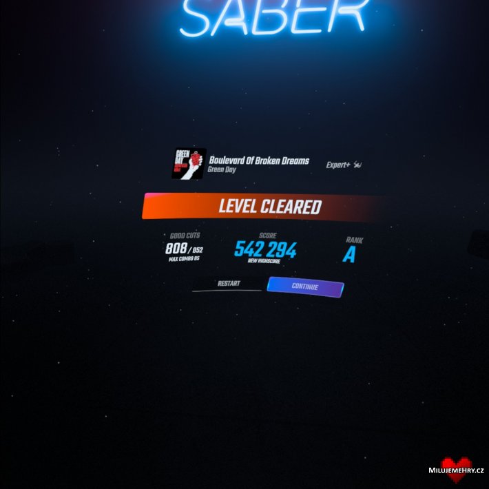 Obrázek ke hře Beat Saber