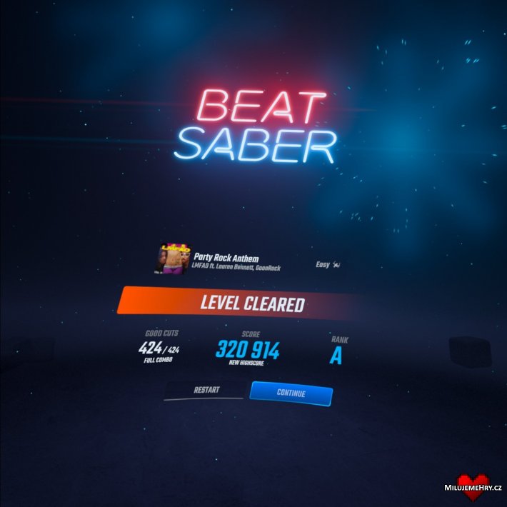 Obrázek ke hře Beat Saber