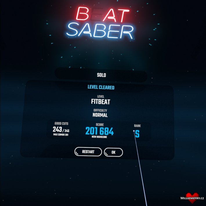 Obrázek ke hře Beat Saber