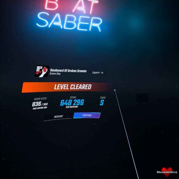 Obrázek ke hře Beat Saber