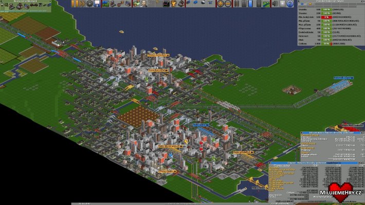 Obrázek ke hře OpenTTD
