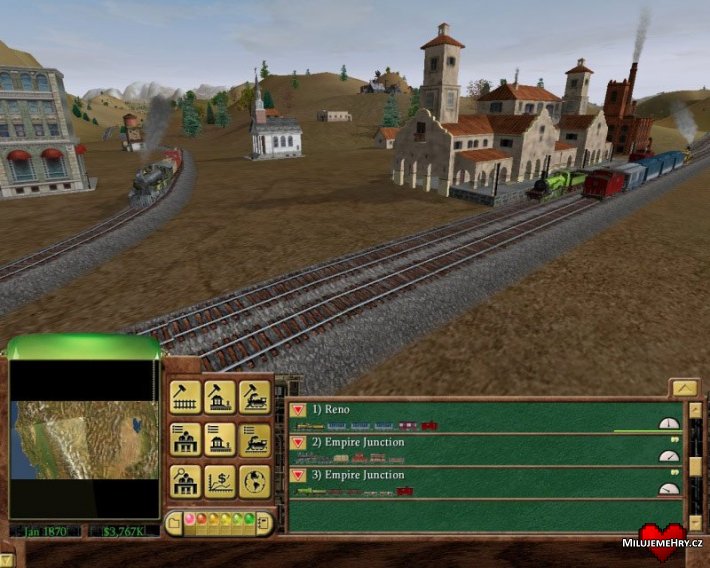 Obrázek ke hře Railroad Tycoon 3