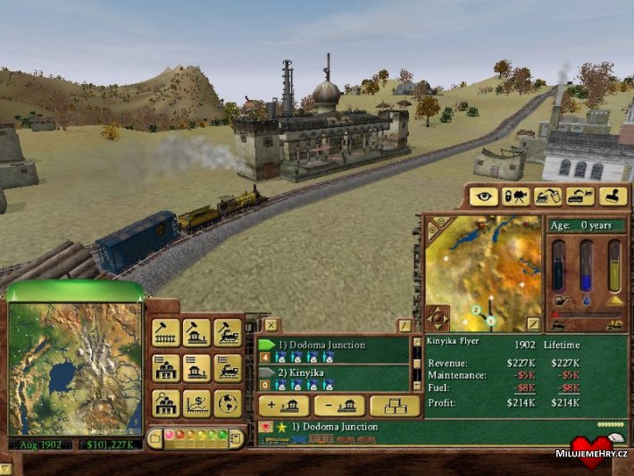 Obrázek ke hře Railroad Tycoon 3