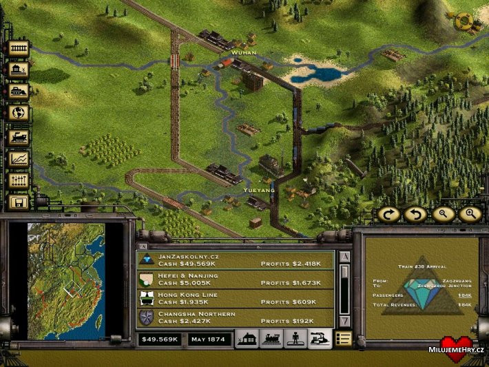 Obrázek ke hře Railroad Tycoon II