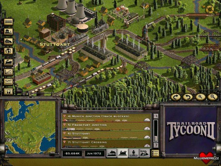 Obrázek ke hře Railroad Tycoon II